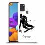 סקִי כיסוי מגן קשיח בעיצוב אישי עם השם שלך ל Samsung Galaxy A21s יחידה אחת סקרין מובייל