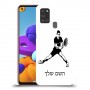 שחקן טניס כיסוי מגן קשיח בעיצוב אישי עם השם שלך ל Samsung Galaxy A21s יחידה אחת סקרין מובייל