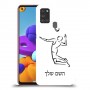 שחקן כדורעף כיסוי מגן קשיח בעיצוב אישי עם השם שלך ל Samsung Galaxy A21s יחידה אחת סקרין מובייל