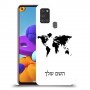 מפת העולם כיסוי מגן קשיח בעיצוב אישי עם השם שלך ל Samsung Galaxy A21s יחידה אחת סקרין מובייל