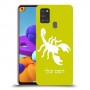 עקרב כיסוי מגן קשיח בעיצוב אישי עם השם שלך ל Samsung Galaxy A21s יחידה אחת סקרין מובייל