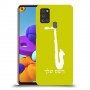 סקספון כיסוי מגן קשיח בעיצוב אישי עם השם שלך ל Samsung Galaxy A21s יחידה אחת סקרין מובייל