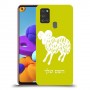 טלה כיסוי מגן קשיח בעיצוב אישי עם השם שלך ל Samsung Galaxy A21s יחידה אחת סקרין מובייל