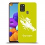 סרטן כיסוי מגן קשיח בעיצוב אישי עם השם שלך ל Samsung Galaxy A21s יחידה אחת סקרין מובייל