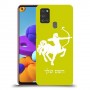 קשת כיסוי מגן קשיח בעיצוב אישי עם השם שלך ל Samsung Galaxy A21s יחידה אחת סקרין מובייל