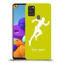 רץ כיסוי מגן קשיח בעיצוב אישי עם השם שלך ל Samsung Galaxy A21s יחידה אחת סקרין מובייל