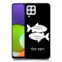 דגים כיסוי מגן קשיח בעיצוב אישי עם השם שלך ל Samsung Galaxy A22 יחידה אחת סקרין מובייל