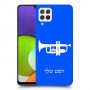 חצוצרה כיסוי מגן קשיח בעיצוב אישי עם השם שלך ל Samsung Galaxy A22 יחידה אחת סקרין מובייל