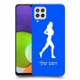 ג'וגלין - אישה כיסוי מגן קשיח בעיצוב אישי עם השם שלך ל Samsung Galaxy A22 יחידה אחת סקרין מובייל