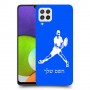 שחקן טניס כיסוי מגן קשיח בעיצוב אישי עם השם שלך ל Samsung Galaxy A22 יחידה אחת סקרין מובייל