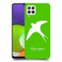 ציפור לבלוע כיסוי מגן קשיח בעיצוב אישי עם השם שלך ל Samsung Galaxy A22 יחידה אחת סקרין מובייל
