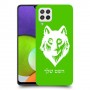 זאב כיסוי מגן קשיח בעיצוב אישי עם השם שלך ל Samsung Galaxy A22 יחידה אחת סקרין מובייל