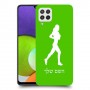ג'וגלין - אישה כיסוי מגן קשיח בעיצוב אישי עם השם שלך ל Samsung Galaxy A22 יחידה אחת סקרין מובייל