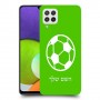 כדורגל - כדור כיסוי מגן קשיח בעיצוב אישי עם השם שלך ל Samsung Galaxy A22 יחידה אחת סקרין מובייל