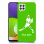 שחקן טניס כיסוי מגן קשיח בעיצוב אישי עם השם שלך ל Samsung Galaxy A22 יחידה אחת סקרין מובייל