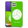כדורעף - כדור כיסוי מגן קשיח בעיצוב אישי עם השם שלך ל Samsung Galaxy A22 יחידה אחת סקרין מובייל