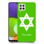 מגן דוד - ישראל כיסוי מגן קשיח בעיצוב אישי עם השם שלך ל Samsung Galaxy A22 יחידה אחת סקרין מובייל