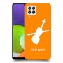כינור כיסוי מגן קשיח בעיצוב אישי עם השם שלך ל Samsung Galaxy A22 יחידה אחת סקרין מובייל