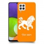 אריה כיסוי מגן קשיח בעיצוב אישי עם השם שלך ל Samsung Galaxy A22 יחידה אחת סקרין מובייל