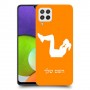 אימון ספורט - אישה כיסוי מגן קשיח בעיצוב אישי עם השם שלך ל Samsung Galaxy A22 יחידה אחת סקרין מובייל