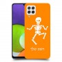 שלד כיסוי מגן קשיח בעיצוב אישי עם השם שלך ל Samsung Galaxy A22 יחידה אחת סקרין מובייל