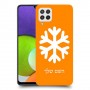 שלג כיסוי מגן קשיח בעיצוב אישי עם השם שלך ל Samsung Galaxy A22 יחידה אחת סקרין מובייל