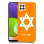 מגן דוד - ישראל כיסוי מגן קשיח בעיצוב אישי עם השם שלך ל Samsung Galaxy A22 יחידה אחת סקרין מובייל