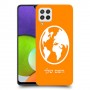 עולם כיסוי מגן קשיח בעיצוב אישי עם השם שלך ל Samsung Galaxy A22 יחידה אחת סקרין מובייל