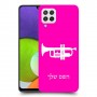 חצוצרה כיסוי מגן קשיח בעיצוב אישי עם השם שלך ל Samsung Galaxy A22 יחידה אחת סקרין מובייל