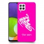 אופנוע שלג כיסוי מגן קשיח בעיצוב אישי עם השם שלך ל Samsung Galaxy A22 יחידה אחת סקרין מובייל