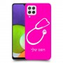 רופא סטטוסקופ כיסוי מגן קשיח בעיצוב אישי עם השם שלך ל Samsung Galaxy A22 יחידה אחת סקרין מובייל