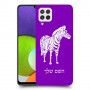 זברה כיסוי מגן קשיח בעיצוב אישי עם השם שלך ל Samsung Galaxy A22 יחידה אחת סקרין מובייל