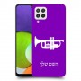 חצוצרה כיסוי מגן קשיח בעיצוב אישי עם השם שלך ל Samsung Galaxy A22 יחידה אחת סקרין מובייל