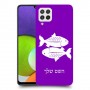 דגים כיסוי מגן קשיח בעיצוב אישי עם השם שלך ל Samsung Galaxy A22 יחידה אחת סקרין מובייל