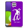 ילד סקייטבורד כיסוי מגן קשיח בעיצוב אישי עם השם שלך ל Samsung Galaxy A22 יחידה אחת סקרין מובייל