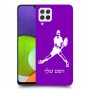 שחקן טניס כיסוי מגן קשיח בעיצוב אישי עם השם שלך ל Samsung Galaxy A22 יחידה אחת סקרין מובייל