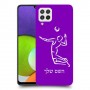 שחקן כדורעף כיסוי מגן קשיח בעיצוב אישי עם השם שלך ל Samsung Galaxy A22 יחידה אחת סקרין מובייל