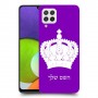 כתר מלכותי כיסוי מגן קשיח בעיצוב אישי עם השם שלך ל Samsung Galaxy A22 יחידה אחת סקרין מובייל