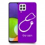 רופא סטטוסקופ כיסוי מגן קשיח בעיצוב אישי עם השם שלך ל Samsung Galaxy A22 יחידה אחת סקרין מובייל