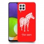 זברה כיסוי מגן קשיח בעיצוב אישי עם השם שלך ל Samsung Galaxy A22 יחידה אחת סקרין מובייל