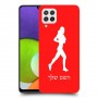 ג'וגלין - אישה כיסוי מגן קשיח בעיצוב אישי עם השם שלך ל Samsung Galaxy A22 יחידה אחת סקרין מובייל