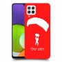 צניחה חופשית כיסוי מגן קשיח בעיצוב אישי עם השם שלך ל Samsung Galaxy A22 יחידה אחת סקרין מובייל