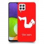 אימון ספורט - אישה כיסוי מגן קשיח בעיצוב אישי עם השם שלך ל Samsung Galaxy A22 יחידה אחת סקרין מובייל