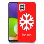 שלג כיסוי מגן קשיח בעיצוב אישי עם השם שלך ל Samsung Galaxy A22 יחידה אחת סקרין מובייל