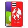 עולם כיסוי מגן קשיח בעיצוב אישי עם השם שלך ל Samsung Galaxy A22 יחידה אחת סקרין מובייל