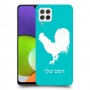 תרנגול כיסוי מגן קשיח בעיצוב אישי עם השם שלך ל Samsung Galaxy A22 יחידה אחת סקרין מובייל