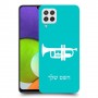חצוצרה כיסוי מגן קשיח בעיצוב אישי עם השם שלך ל Samsung Galaxy A22 יחידה אחת סקרין מובייל