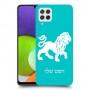 אריה כיסוי מגן קשיח בעיצוב אישי עם השם שלך ל Samsung Galaxy A22 יחידה אחת סקרין מובייל