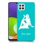 בתולה כיסוי מגן קשיח בעיצוב אישי עם השם שלך ל Samsung Galaxy A22 יחידה אחת סקרין מובייל