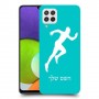 רץ כיסוי מגן קשיח בעיצוב אישי עם השם שלך ל Samsung Galaxy A22 יחידה אחת סקרין מובייל